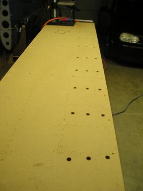 Holes in flat table