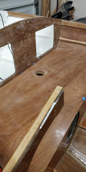 making main mast hole