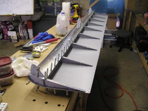 Cleco upper skin to assembly