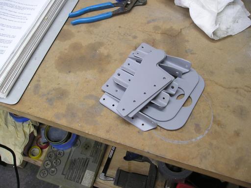 Primed brake pedal parts