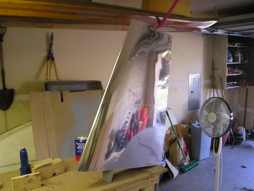 Vertical Stabilizer finished