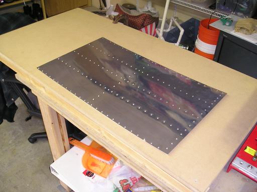 Dimpling walkway reinforcement