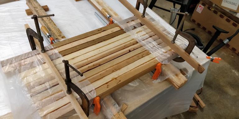 centerboard glueup