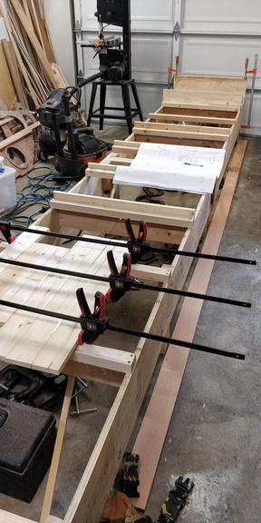 prep for frame assembly