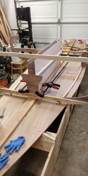 centerboard case and frame 4