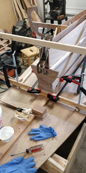 centerboard case fwd doubler