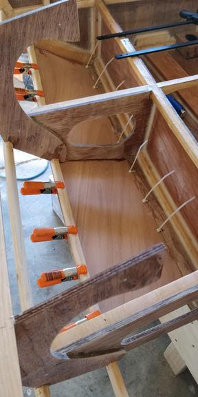 fitting starboard garboard strake