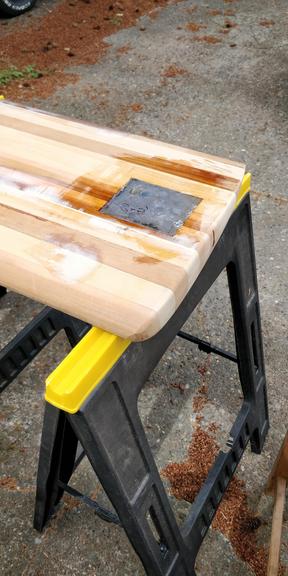 fitting lead in centerboard