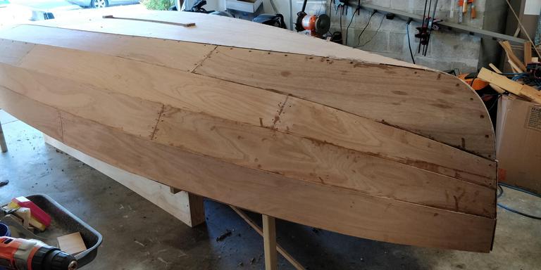 starboard bow closeup