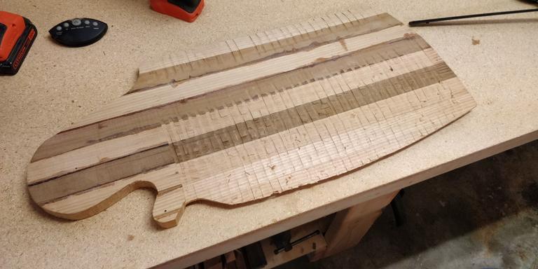 rudder fully shaped