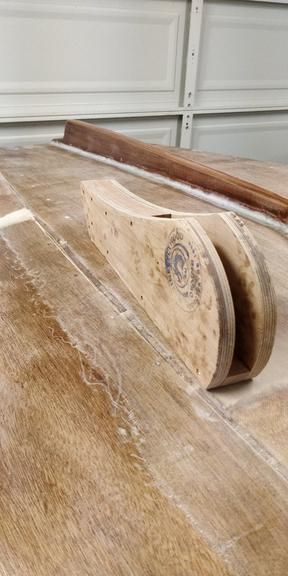 rudder casing assembled