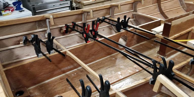 aft seat support installation