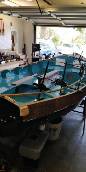 installing coaming stringer