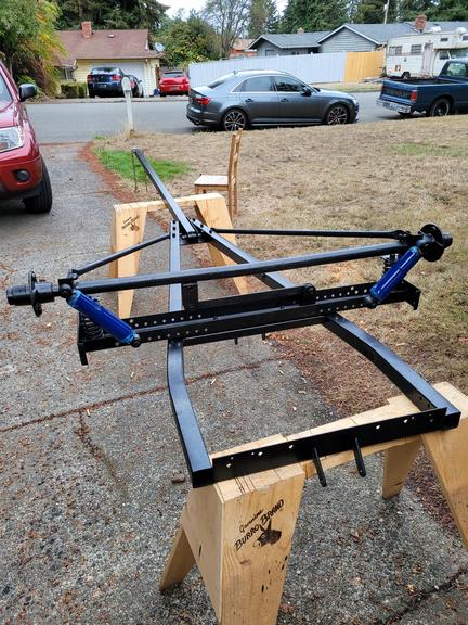 assembling axle