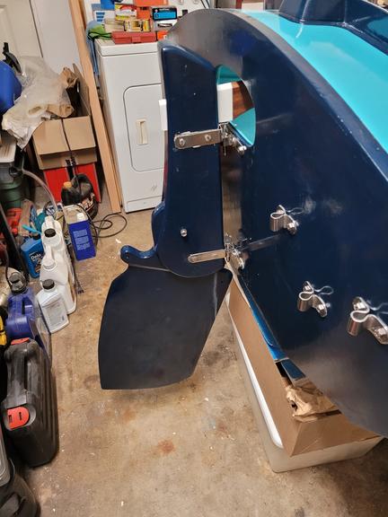 Fitting rudder