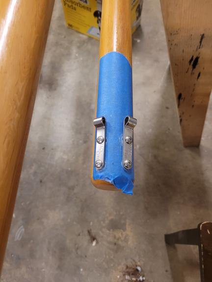 mizzen halyard fittings