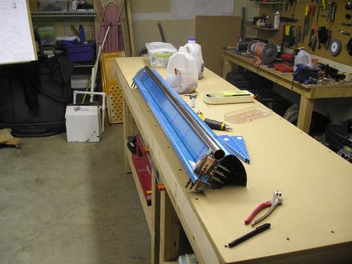 Drilling holes in A-909 counterbalance