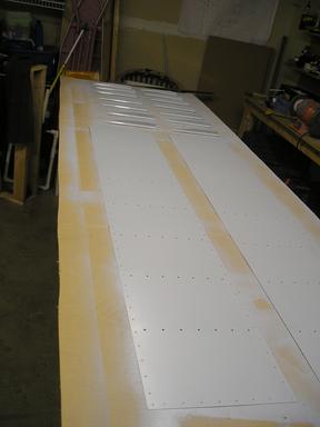 Priming skins and stiffeners