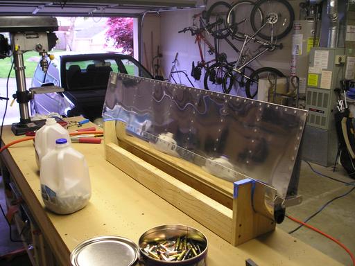 Finished aileron