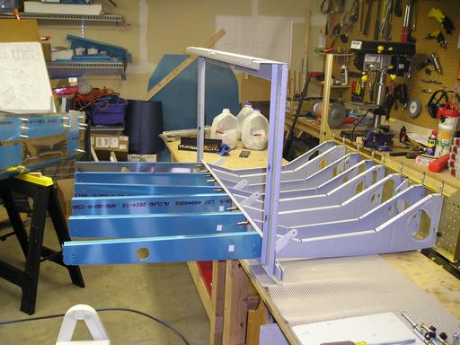 Installing baggage ribs