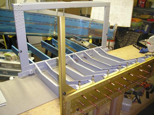 Front view of assembly