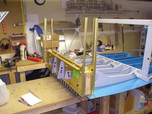 Bolting on front half of F-904 bulkhead