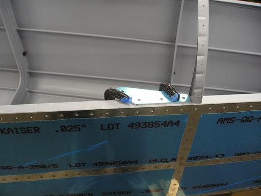 Fitting and drilling F-636-L/R