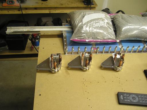 Cleco'd flap ribs