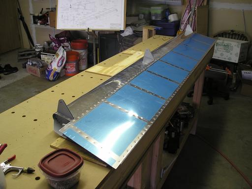 Flap trailing edge finished