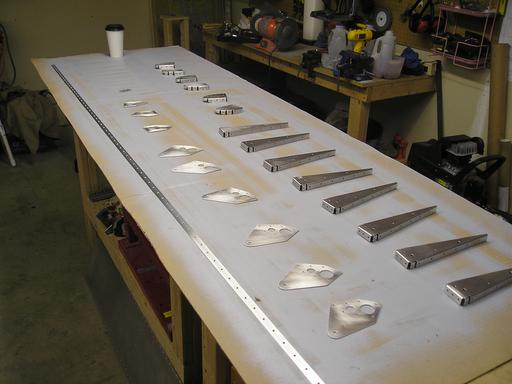 Right flap parts