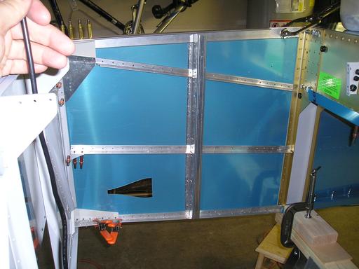 F-902-L cleco'd in place