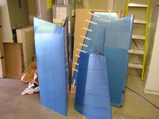 Skins unpacked from the box
