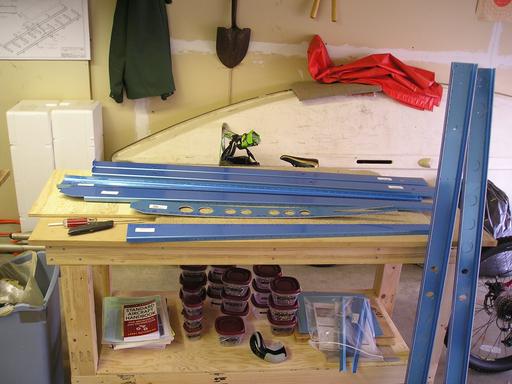 Empennage spars