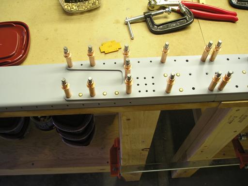 Assembling front hs spar