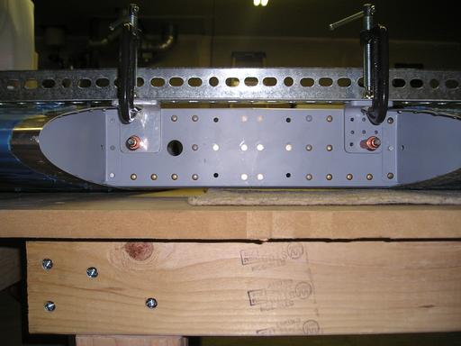 Drilling new left attach angle