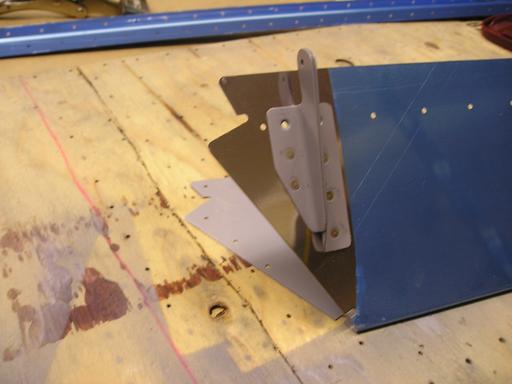 Riveted horns to skin