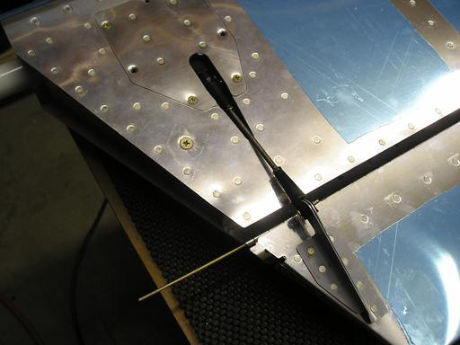 Trim tab pushrod