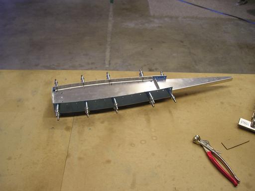 Counterbalance skin and ribs