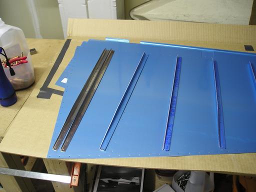 Rudder stiffeners cut out