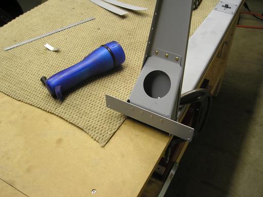 Rudder horn brace