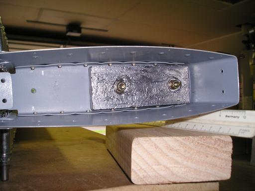 Another view of counterbalance weight