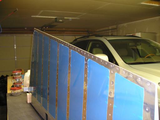Finished trailing edge