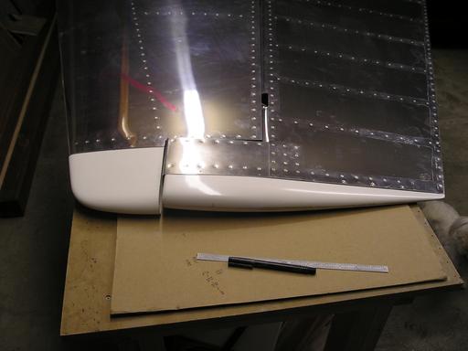 VS tip and Top of rudder tip