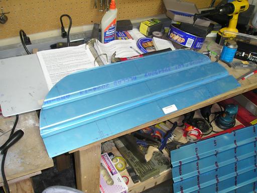 Trimming F-652 upper bulkhead cover