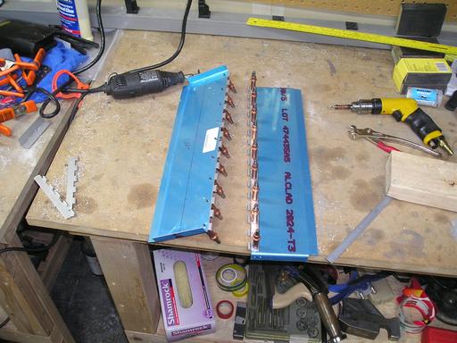 Drilling hinges to F-638-L/R