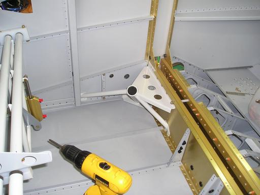 Getting ready to drill holes