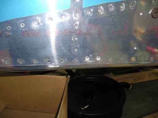 Last 2 bolt holes for MLG weldments