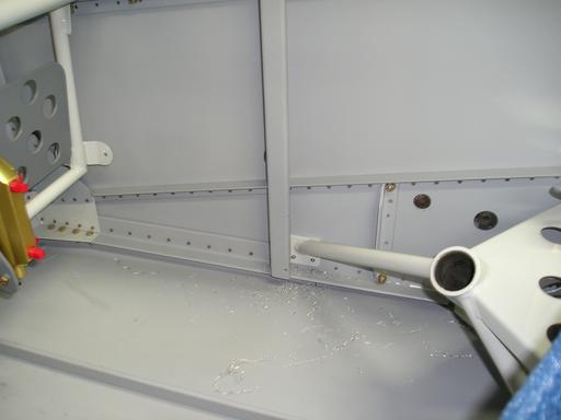 Drilling right side bolt holes
