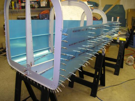 Final drilling j-stiffeners