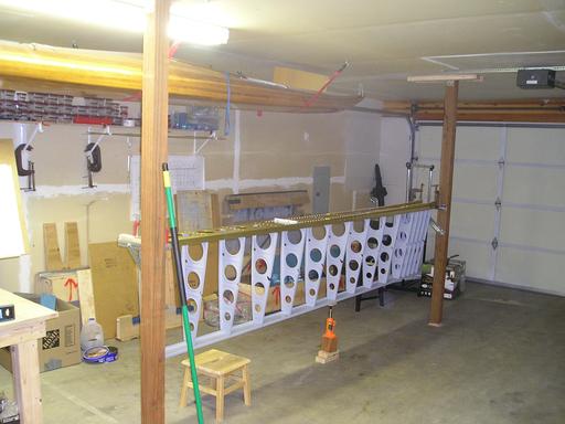 The finished wing jig